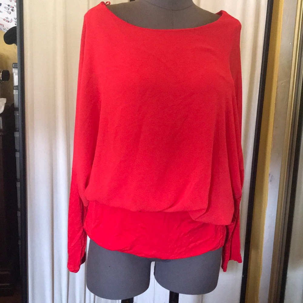 Xl red Joseph A red top very pretty